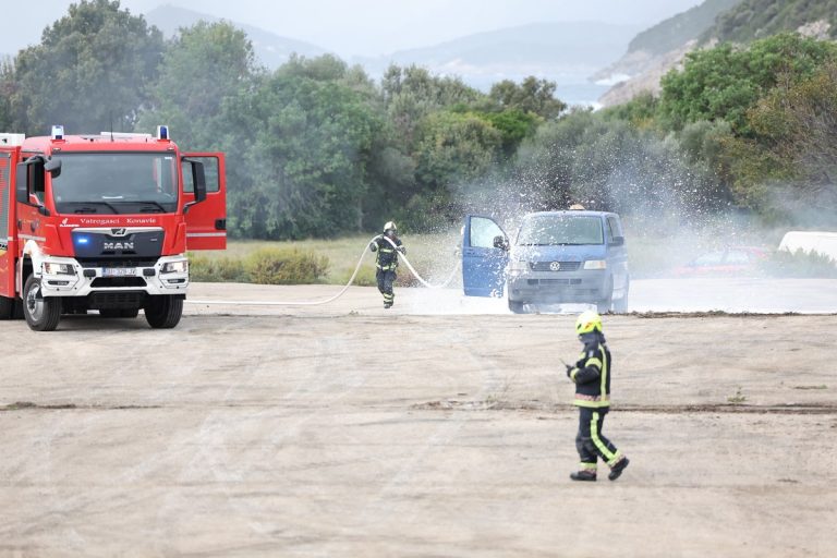 Na Prevlaci održana vježba terorističkog napada uporabom „prljave bombe“