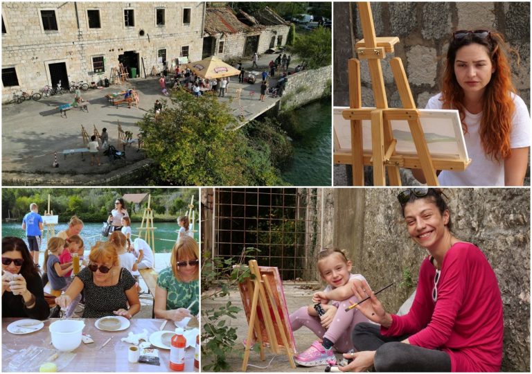 FOTO: Na izvoru Omble građani su se okupili, slikali i dali potporu zaštiti naše Rijeke