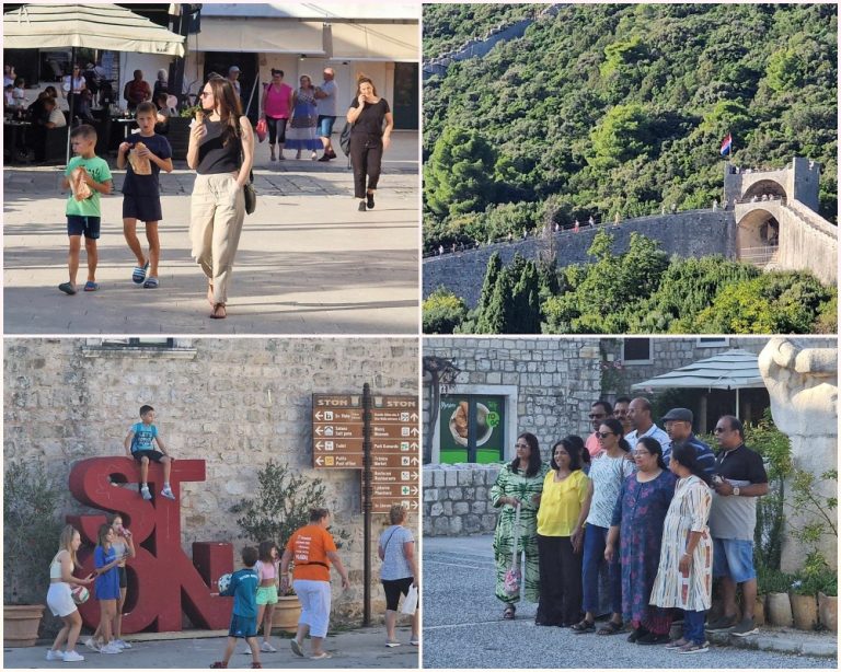 FOTO: U Stonu je još uvijek ljeto