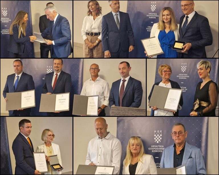 Svečana sjednica Gospodarskog vijeća: To su poduzetnici i gospodarstvenici koji su zaslužili Zlatnu kunu i Dubrovačku vidru ove godine