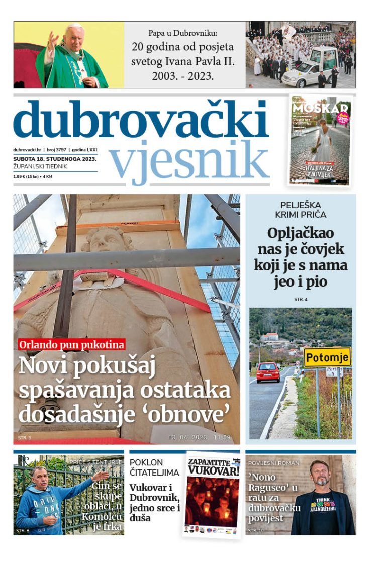 U novom broju Dubrovačkog vjesnika pročitajte