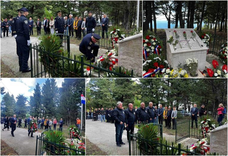 Uz 32. godišnjicu pogibije položeni vijenci za stradale branitelje na Bosanci