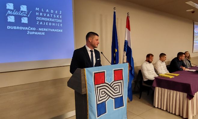 Pero Miletić ponovno izabran za predsjednika Mladeži HDZ-a DNŽ