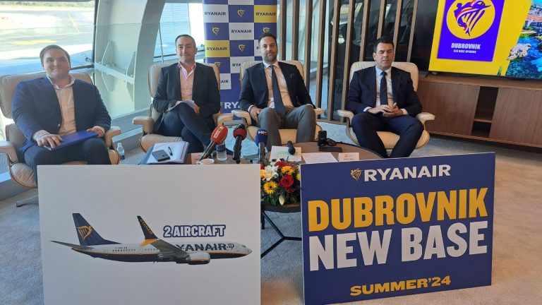 ODLIČNE VIJESTI: Ryanair će Dubrovnik povezati s 18 odredišta, prema Dublinu, Beču i Londonu letjet će i zimi