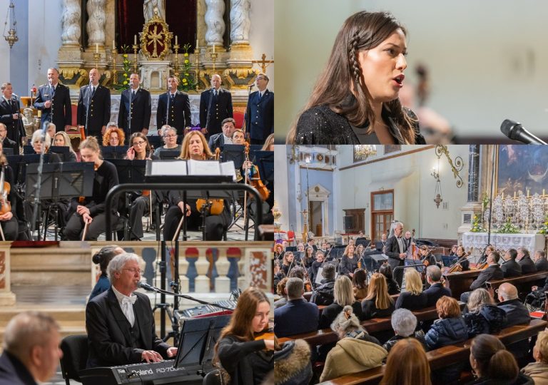 FOTO: U prepunoj crkvi Male braće održan koncert u čast Dubrovačkim braniteljima