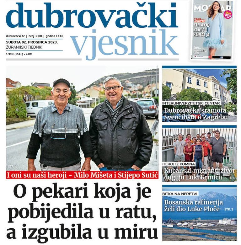 U novom broju Dubrovačkog vjesnika pročitajte