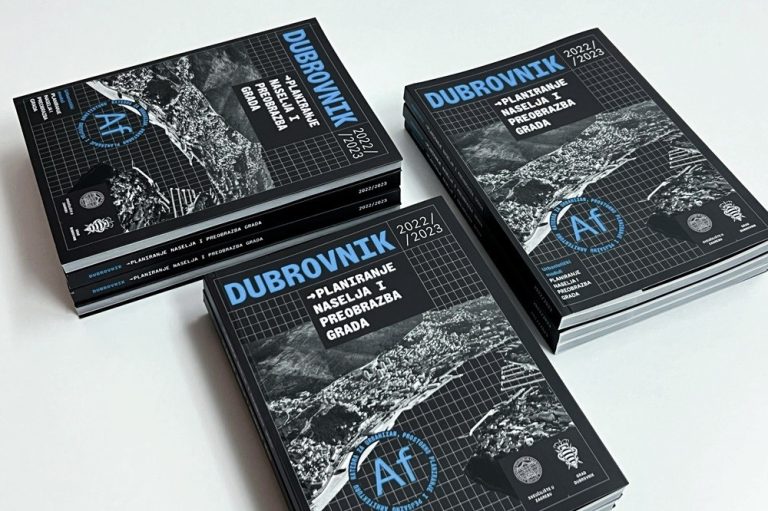 Objavljena publikacija “Dubrovnik – planiranje naselja i preobrazba grada”