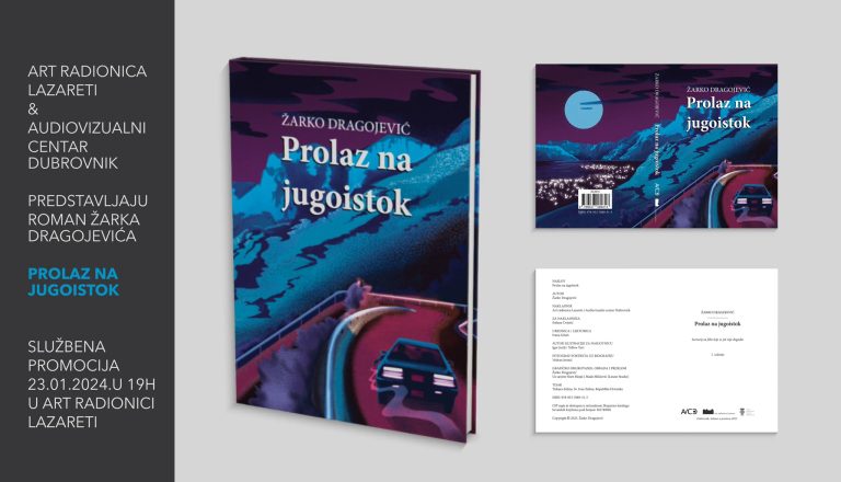 PREDSTAVLJANJE prvog romana Žarka Dragojevića 23. siječnja u Art radionici Lazareti