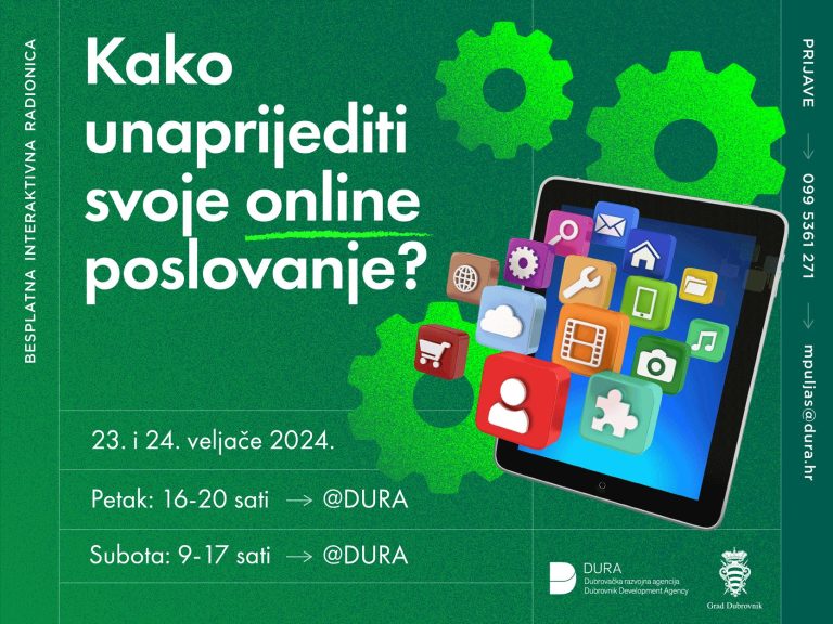 BESPLATNA RADIONICA “Kako unaprijediti svoje online poslovanje?”