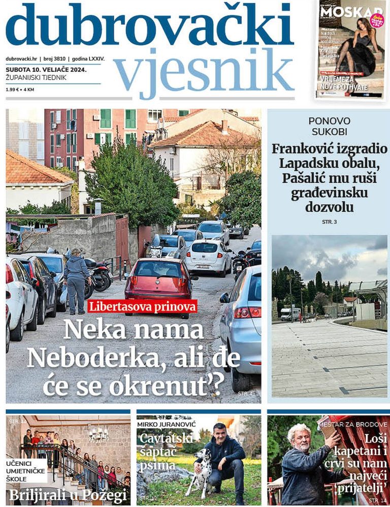 U novom broju Dubrovačkog vjesnika pročitajte!