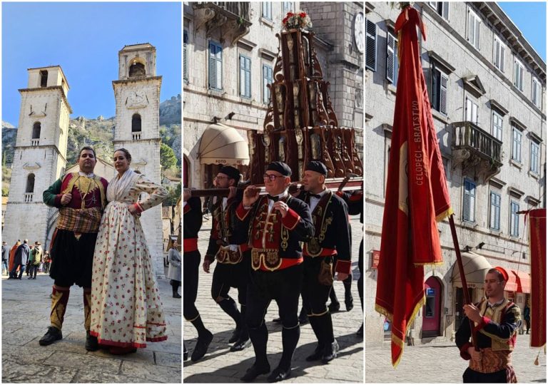 FOTO: Župljani na procesiji sv. Tripuna u Kotoru