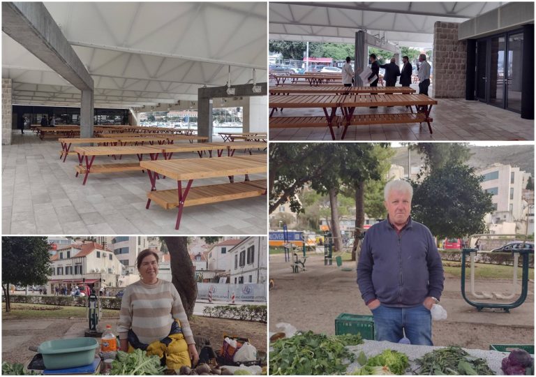 FOTO: Na placi je u tijeku tehnički pregled, prodavači jedva čekaju otvaranje, nadaju se da novi krov neće prokišnjavati