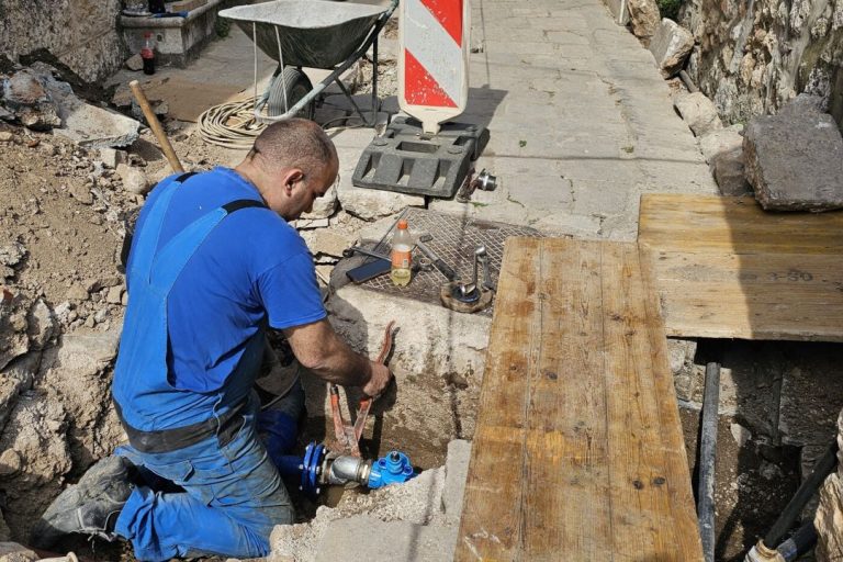 Popodne bez vode Prešernova ulica