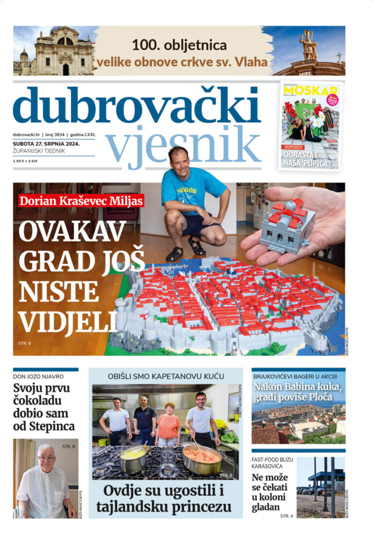 Novi Dubrovački vjesnik u prodaji!