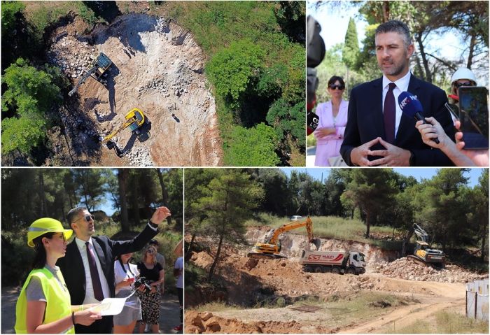 GRADONAČELNIK OBIŠAO RADOVE Počeli radovi na izgradnji Centra za starije osobe Dubrovnik