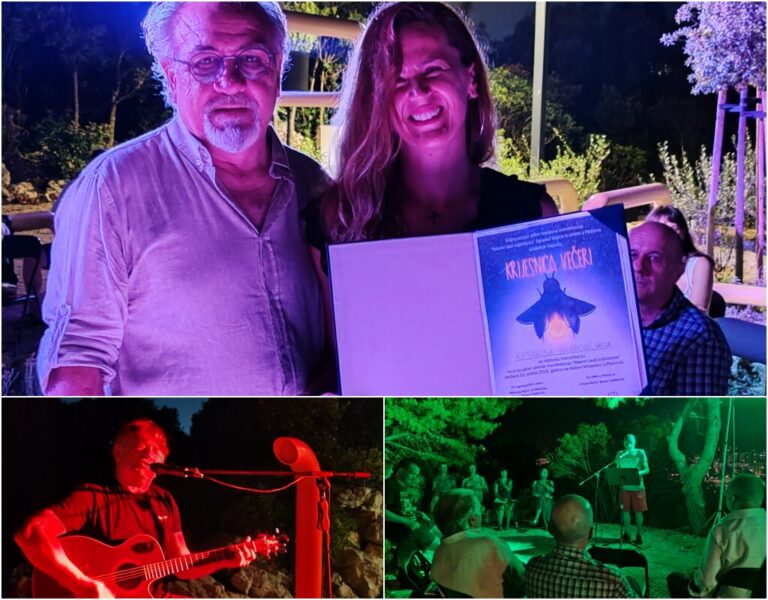 PJESNICI POD ZVIJEZDAMA Na Malom Milosavcu održana prva ovogodišnja večer poezije, nagrađena Katarina Volarević Vrca