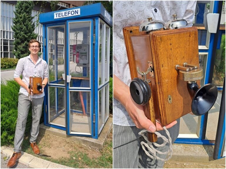 Zaslugom Jana Marka Novalije zagrebački tehnički muzej bogatiji za raritetni telefonski aparat