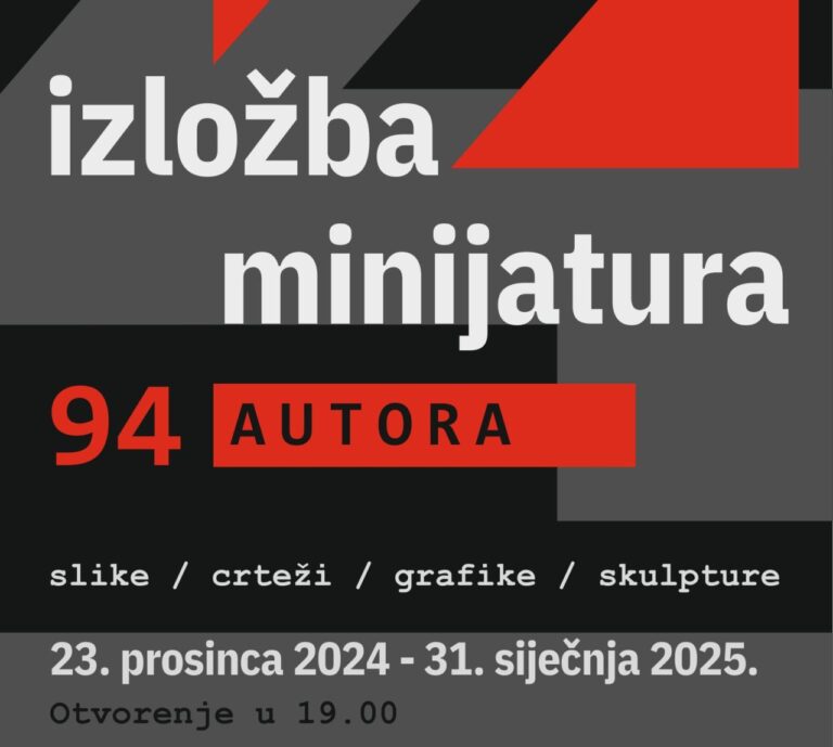 OTVORENJE VEČERAS U NARODNOJ KNJIŽNICI Međunarodna izložba minijatura “4. džepno izdanje”