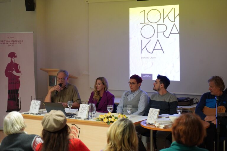 Danijela Crljen predstavila svoj drugi roman “10 tisuća koraka” u Splitu