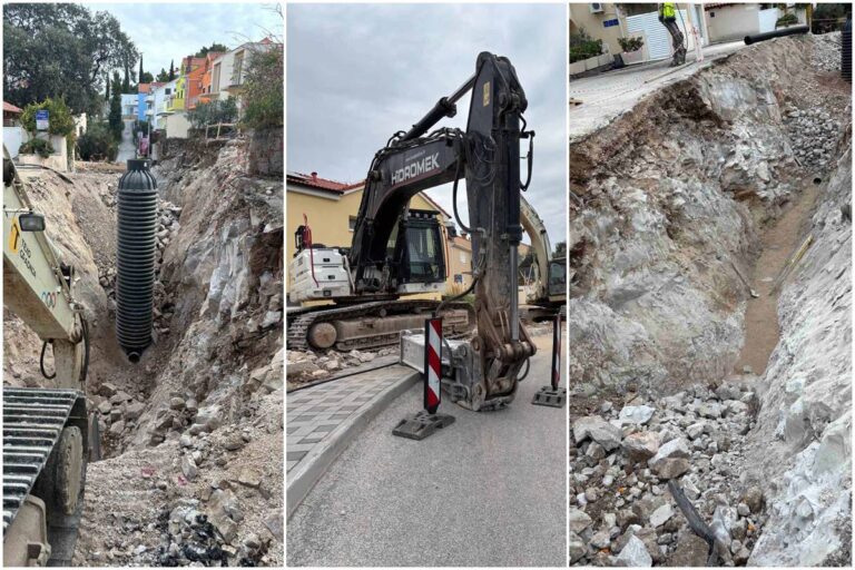 Napreduju radovi na proširenju kanalizacijskog sustava u Cavtatu