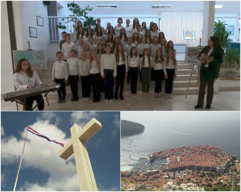 VIDEO: Zbor OŠ Mokošica na poseban način izrazio zahvalnosti dubrovačkim braniteljima