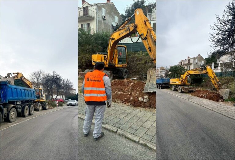 U Čokolinu počeli radovi ugradnje  šest podzemnih spremnika za otpad