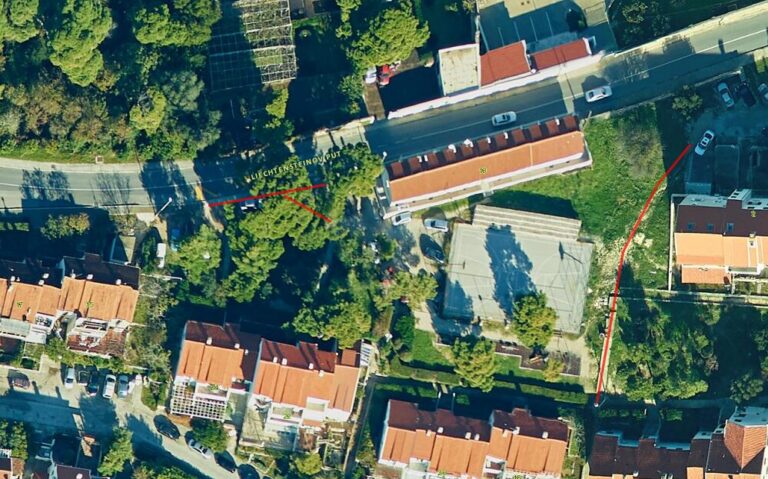 Počela sanacija pješačke betonske staze kod igrališta na Gorici