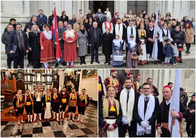FOTO: U Bruxellesu proslavljena Festa sv. Vlaha