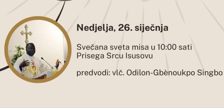 Godišnja obnova posvete Vojske Srca Isusova u Trstenom