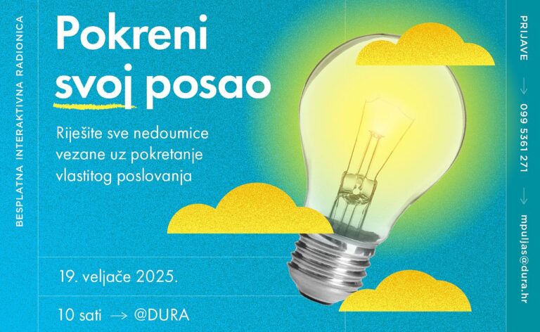 Besplatna radionica “Pokreni svoj posao”