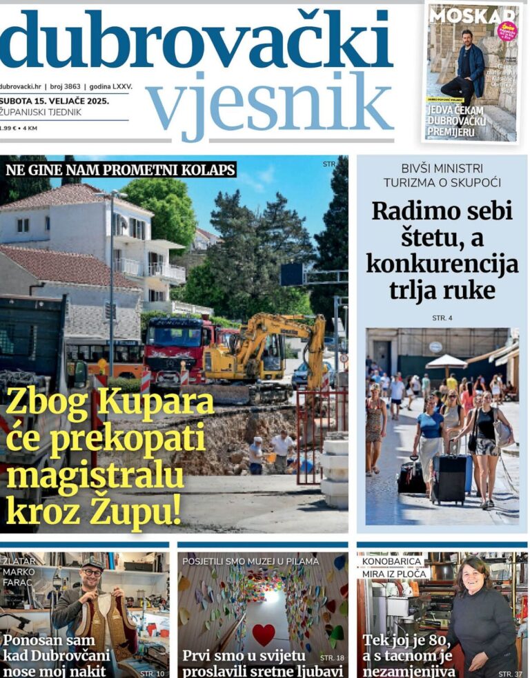 U novom broju Dubrovačkog vjesnika možete pročitati