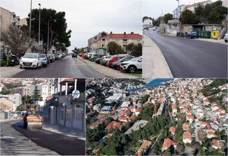 Završena obnova kolnika dijela Ulice Andrije Hebranga, sutra počinju radovi na Vojnoviću