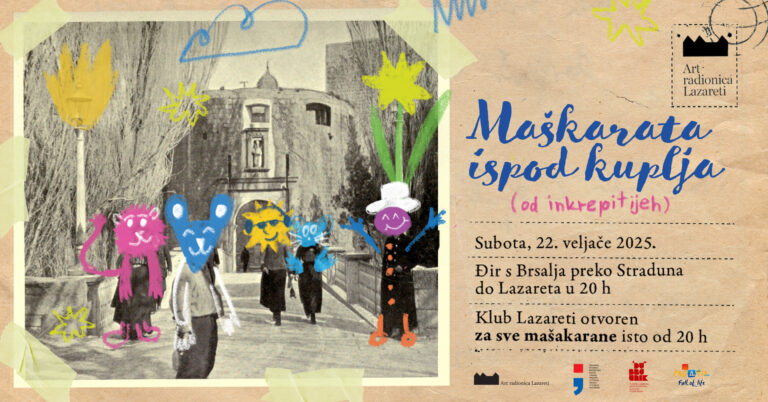 Maškarata ispod kuplja u subotu u Lazaretima