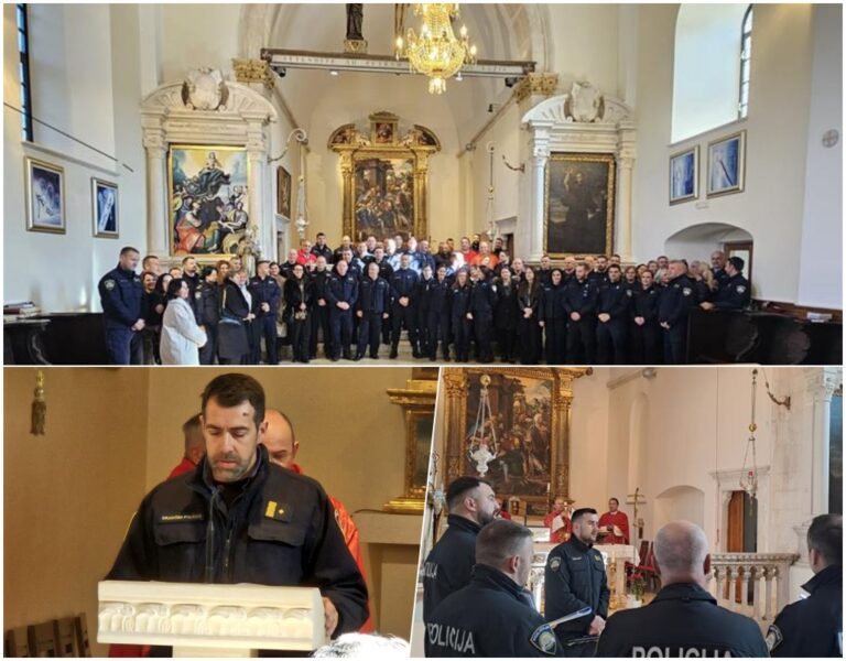 Dubrovačko-neretvanska policija svečanim misnim slavljem obilježila Dan kapelanije
