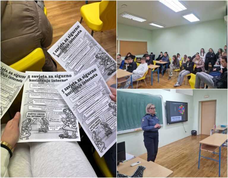 Policijski službenici PP Metković educirali učenike kako se zaštititi na internetu, donosimo savjete
