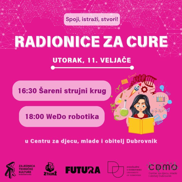 Radionicama za cure povodom Međunarodnog dan žena i djevojaka u znanosti