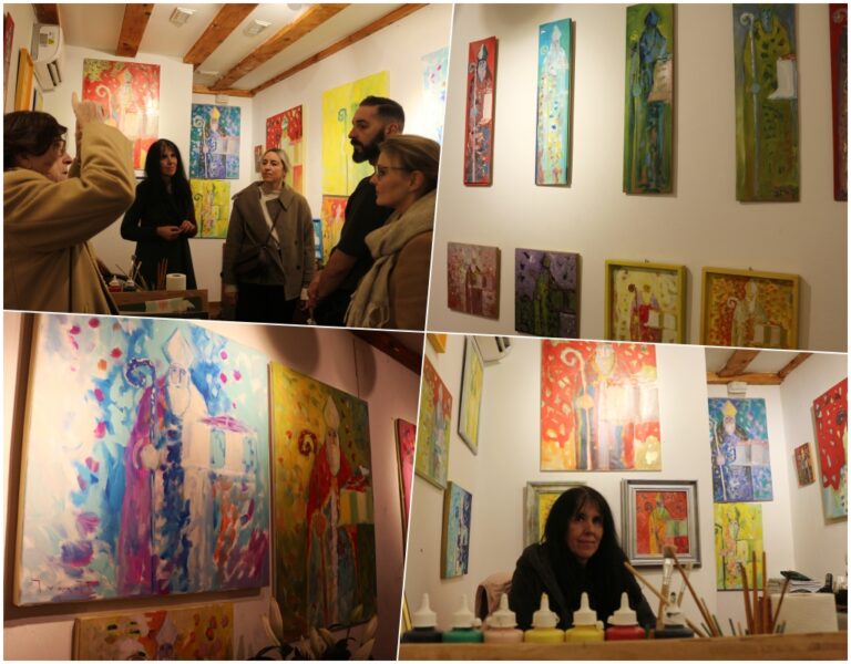 SVETOM VLAHU U ČAST Izložba akademske slikarice Ivane Jovanović Trostmann u galeriji Artur
