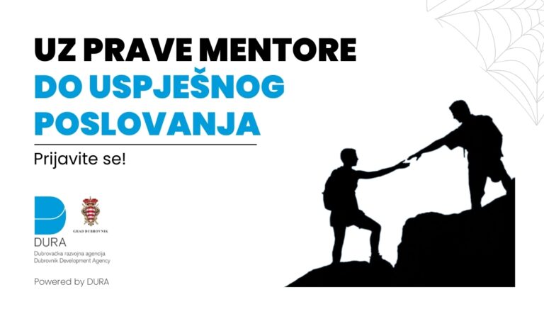 Tražite podršku za svoje poslovanje? Prijavite se na besplatni mentorski program DURA-e!