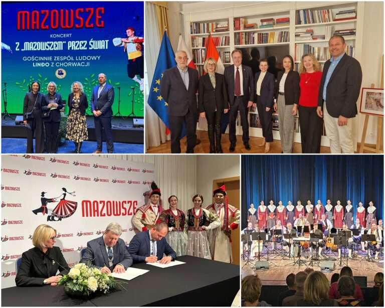 FA Linđo potpisao sporazum o suradnji s nacionalnim poljskim ansamblom Mazowsze
