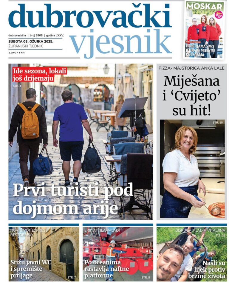 U novom broju Dubrovačkog vjesnika možete pročitati