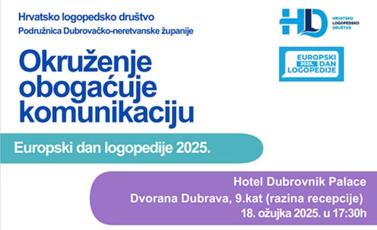 Europski dani logopedije – zanimljiva predavanja za roditelje i stručnjake