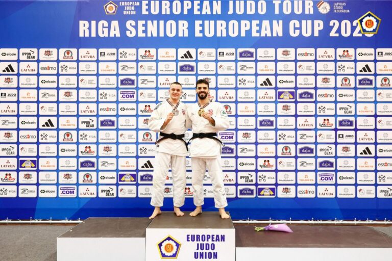 EUROPSKI SENIORSKI KUP U RIGI: Josip Bulić zlatni, Borna Butijer srebrni