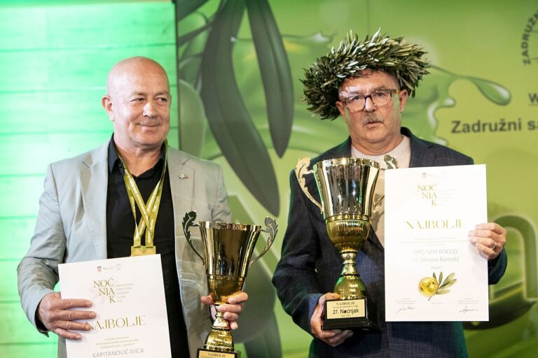 NOĆNJAK: Pogledajte koja su najbolja otvorena maslinova ulja iz naše županije