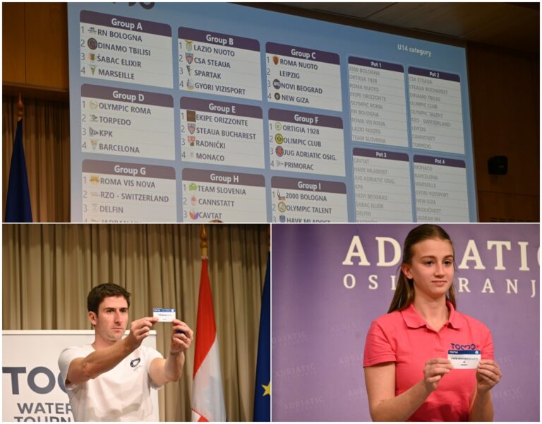 TOMO 2025 Održan ždrijeb skupina, na turniru će se okupiti više od tisuću mladih vaterpolista