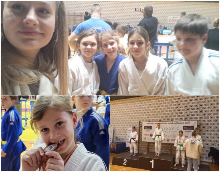 Judo klub Ura Nage i Judo klub Slano na kupu Marjana