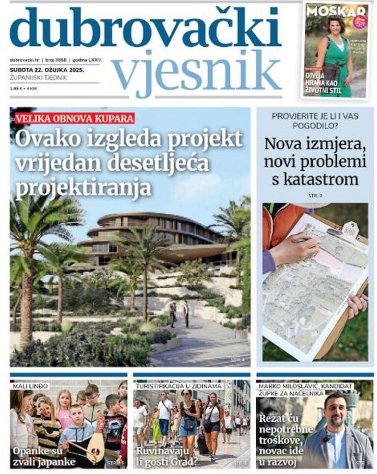 U novom broju Dubrovačkog vjesnika možete pročitati