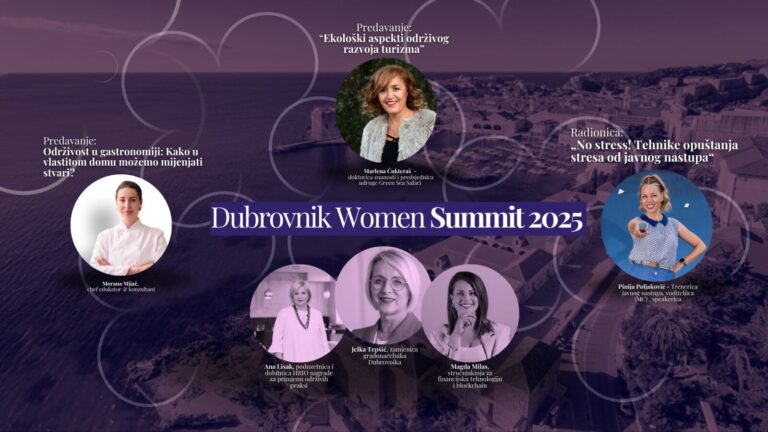 Dubrovnik Women Summit 2025. u Lazaretima: očekuju vas zanimljive besplatne edukacije i radionice