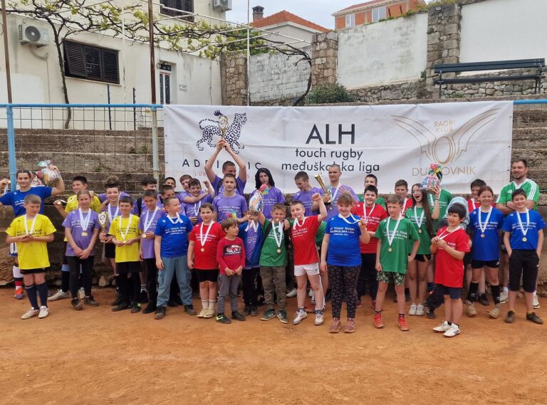 Završnica trećeg turnira ALH touch rugby međuškolske lige – Duplo slavlje za učenike OŠ Mokošica