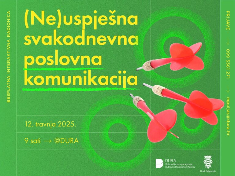 Besplatana radionica: (Ne)uspješna svakodnevna poslovna komunikacija