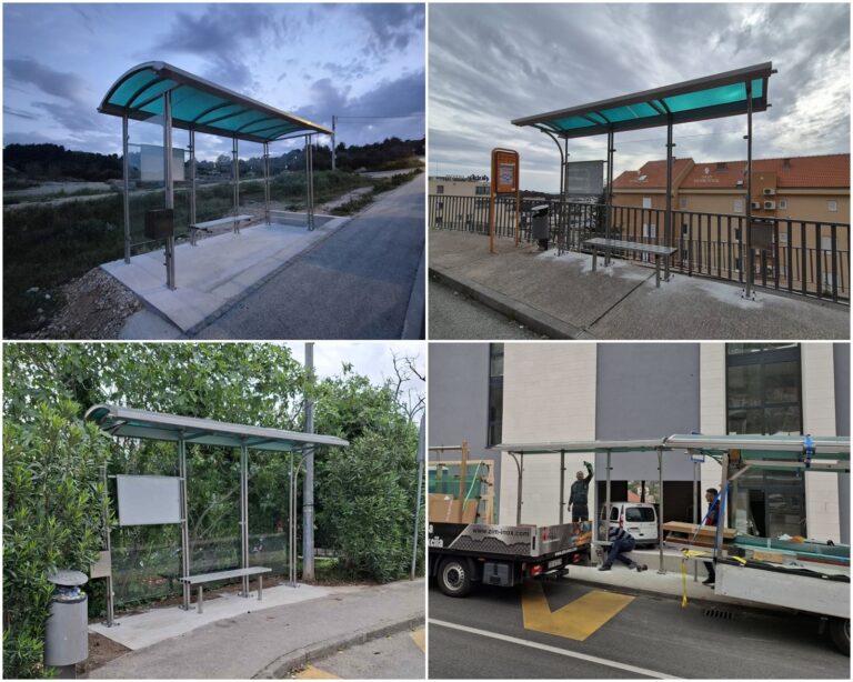 Postavljene četiri nove autobusne čekaonice